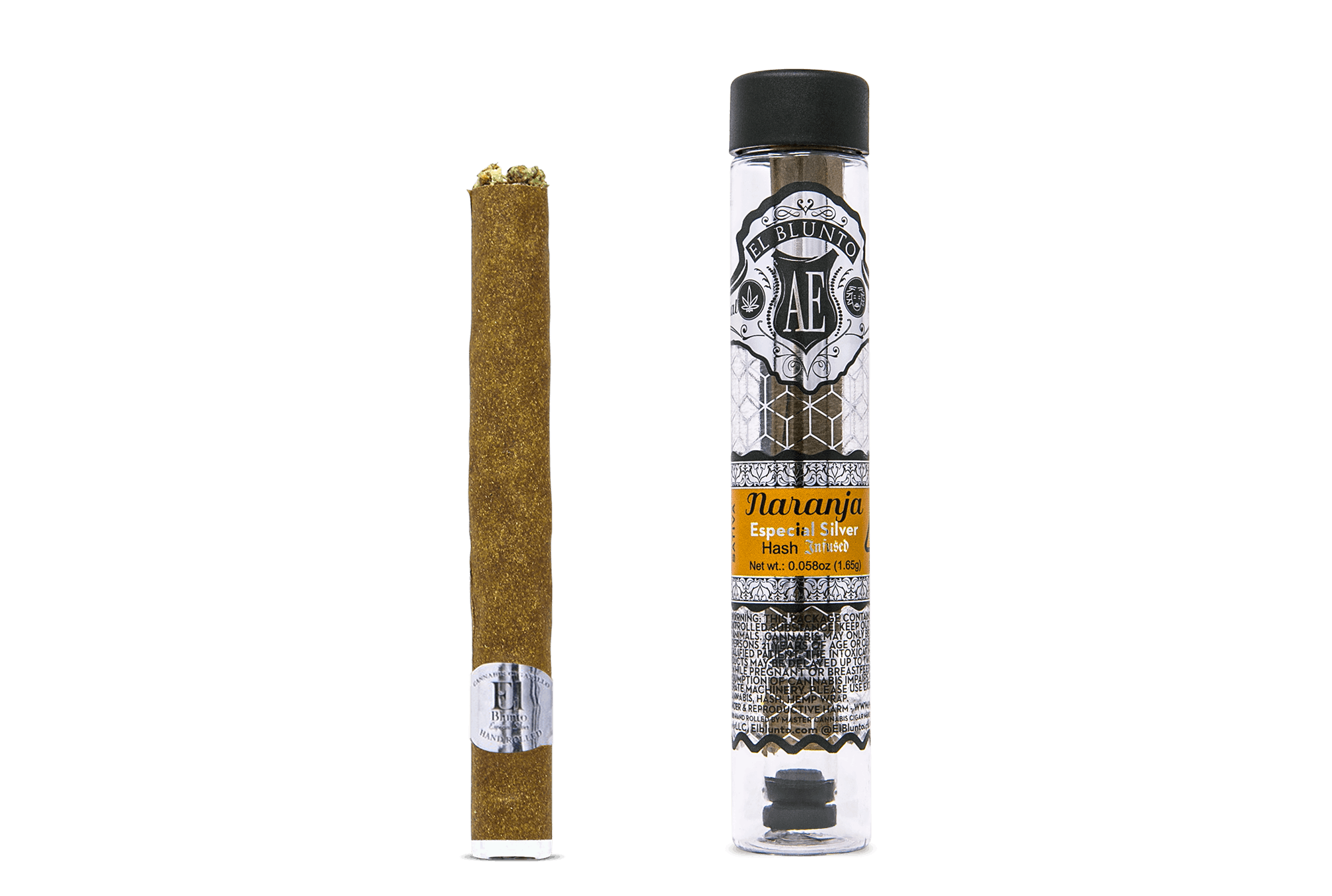 Sativa Naranja Silver Hash Blunt 1.65G