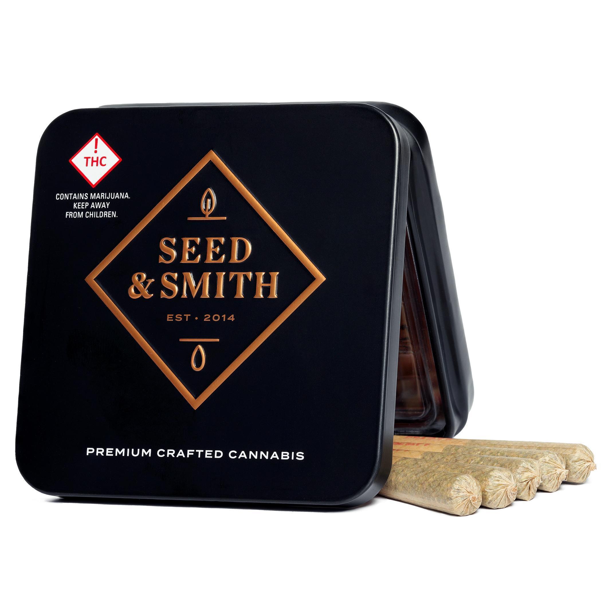 Seed & Smith | Frozen Mac | 0.5G Live Resin Infused Joint 5-PACK