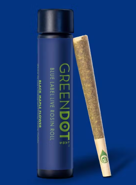 Green Dot Labs Blue Label | I-95 X F.a.f.o | 1G Live Rosin Infused Pre-roll