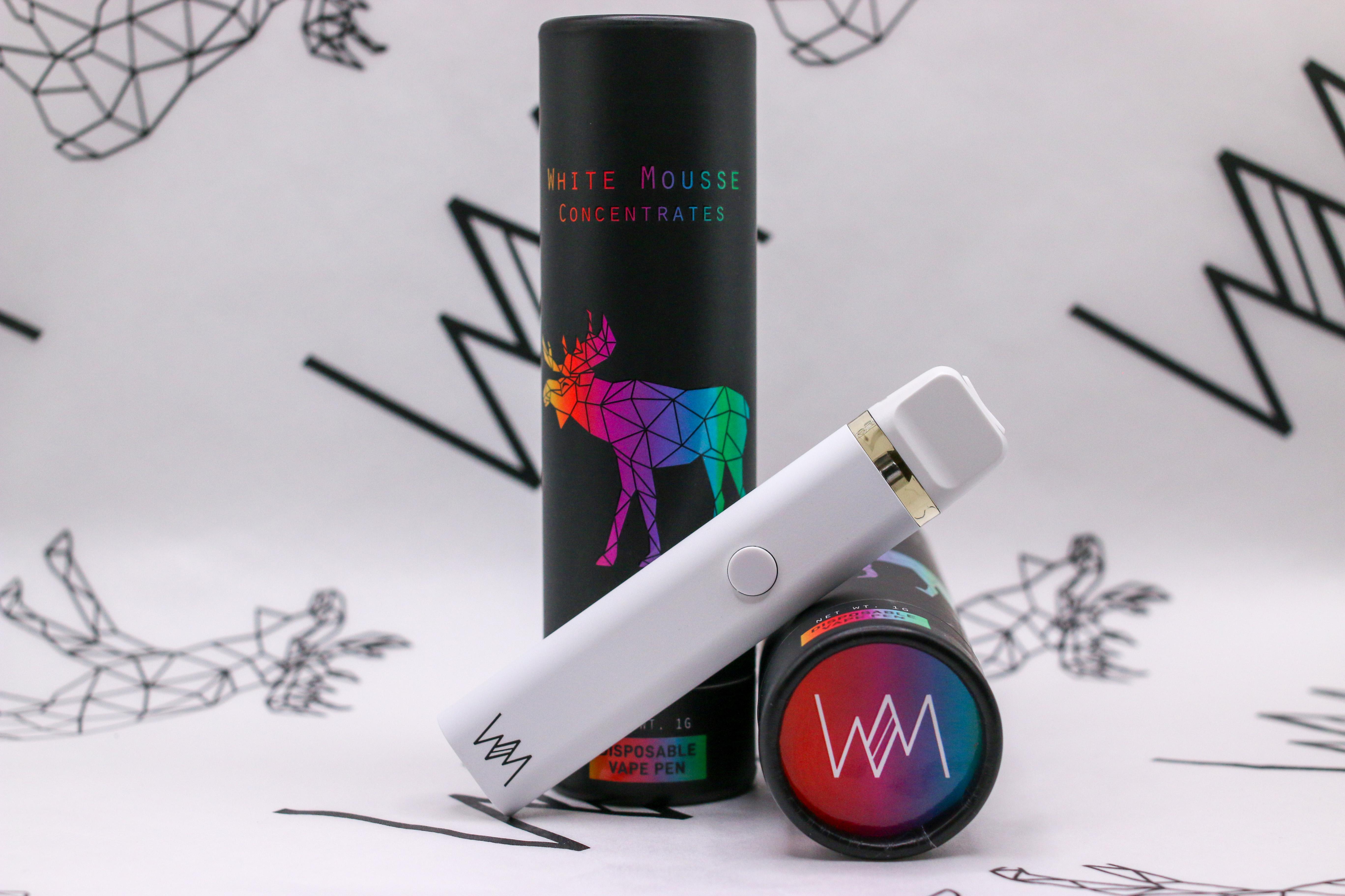 White Mousse | Pancake Stacks | 1G Live Resin Disposable