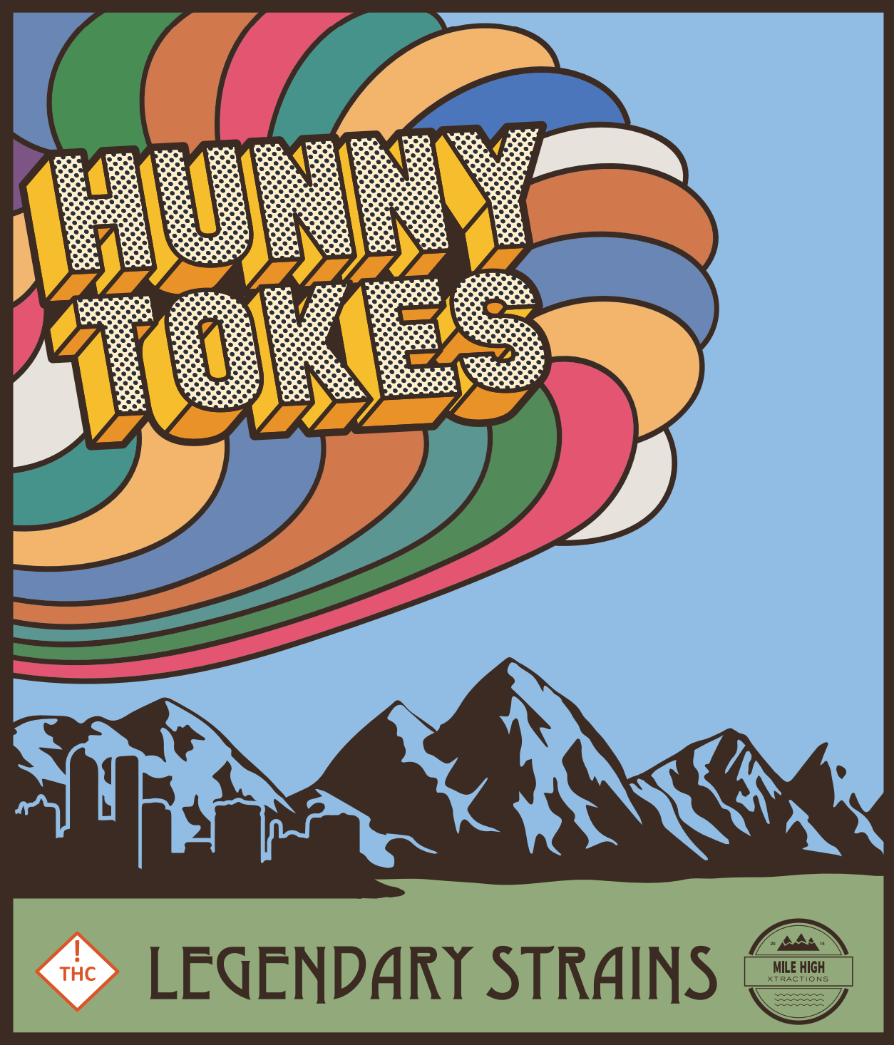 Hunny Tokes | Grandaddy Purps | 1G Flavored Distillate Cartridge
