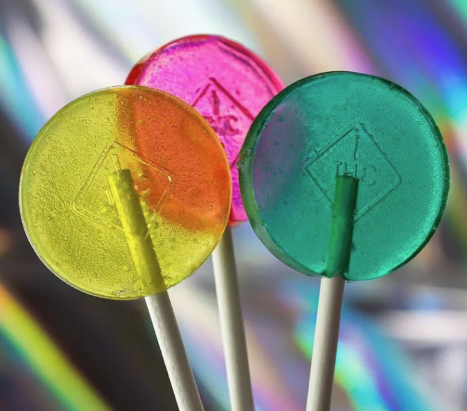 Mile High Suckers | Blue Raspberry | 10MG Lolli