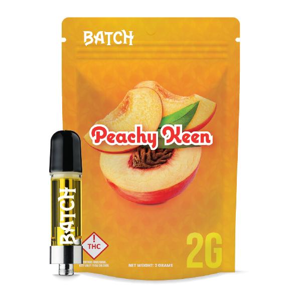 Batch Med | Peachy Keen | 2G Distillate Cartridge