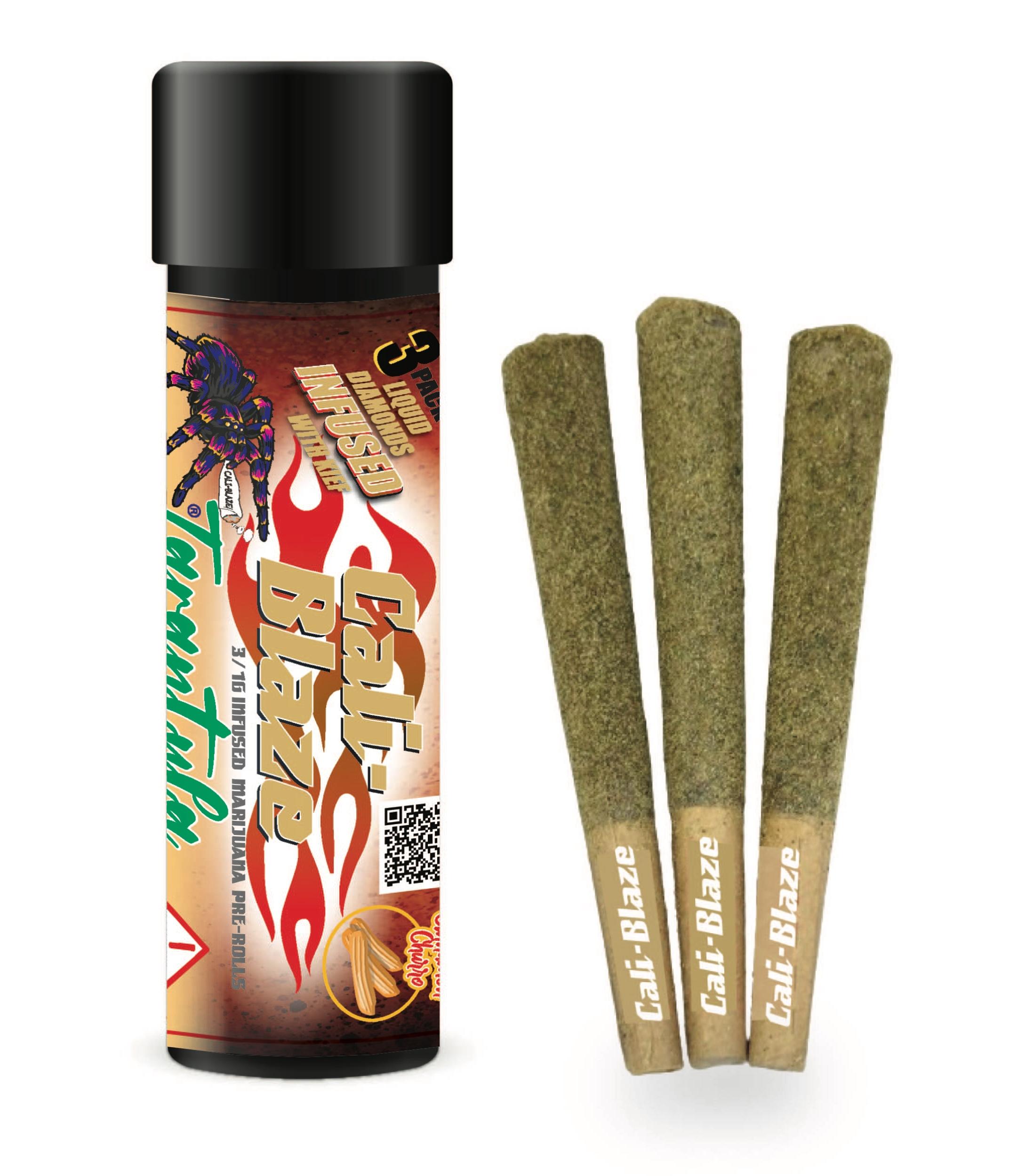 Cali Blaze | Cinnamon Churro | 1G Tarantula Joint 3-PACK