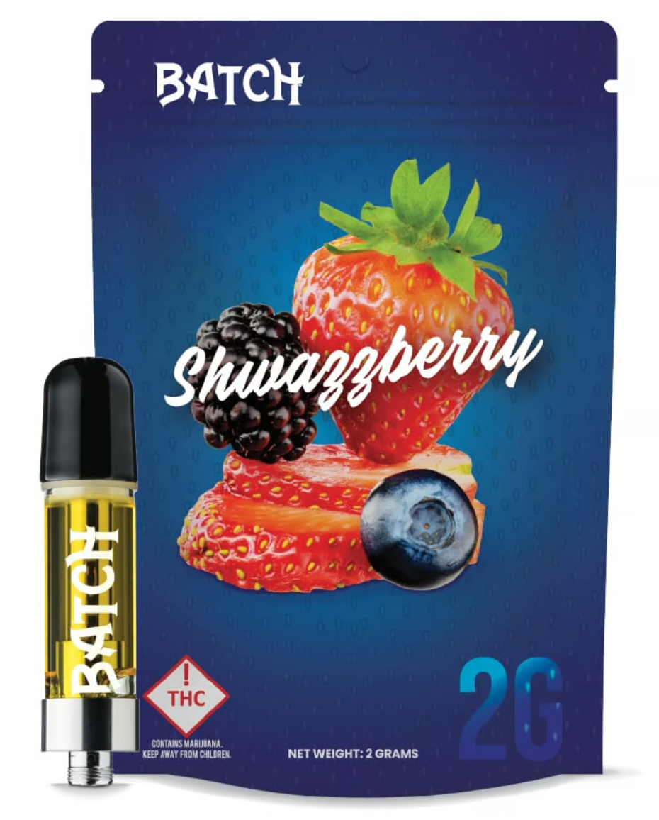 Batch Med | Shwazzberry | 1G Distillate Disposable