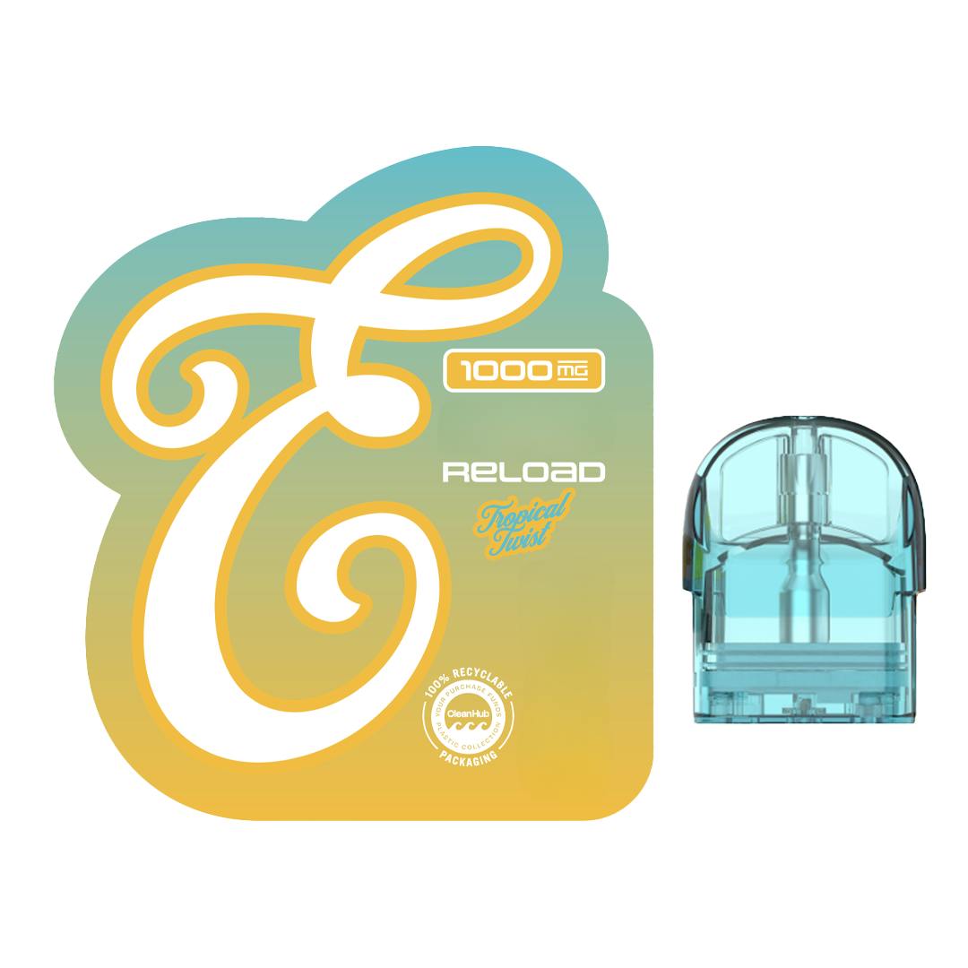 Eureka Reload | Tropical Twist | 1G Flavored Distillate Pod
