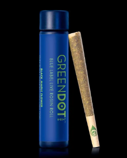 Green Dot Labs Blue Label | Otoro X Otoro | 1G Live Rosin Infused Pre-roll