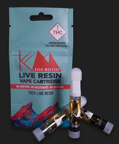 Kushmasters | Lemon Cherry Gelato | 1G Live Resin Cartridge