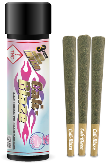 Cali Blaze | Cotton Cloud | 1G Tarantula Joint 3-PACK