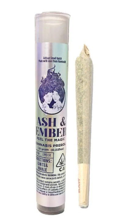 ASH & EMBER 1G PREROLL - BERRY JANE