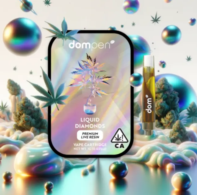 DOMPEN 1G LIQUID DIAMONDS CARTRIDGE - PINK JESUS