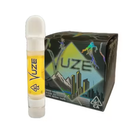 Vuze 1g Live Resin Cartridge   Bubble Bath