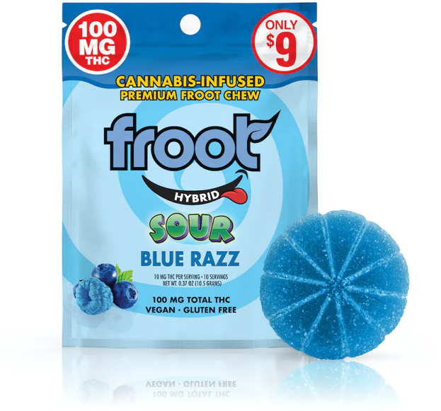 Froot 100 Mg Single    Sour Blue Razz