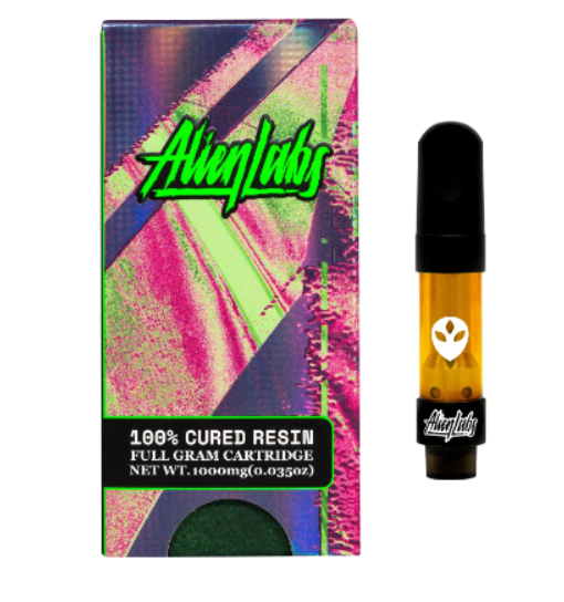 ALIEN LABS 1G CURED RESIN CARTRIDGE - AGENT X