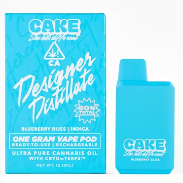 CAKE 1.25G DISPOSABLE - BLUEBERRY BLISS