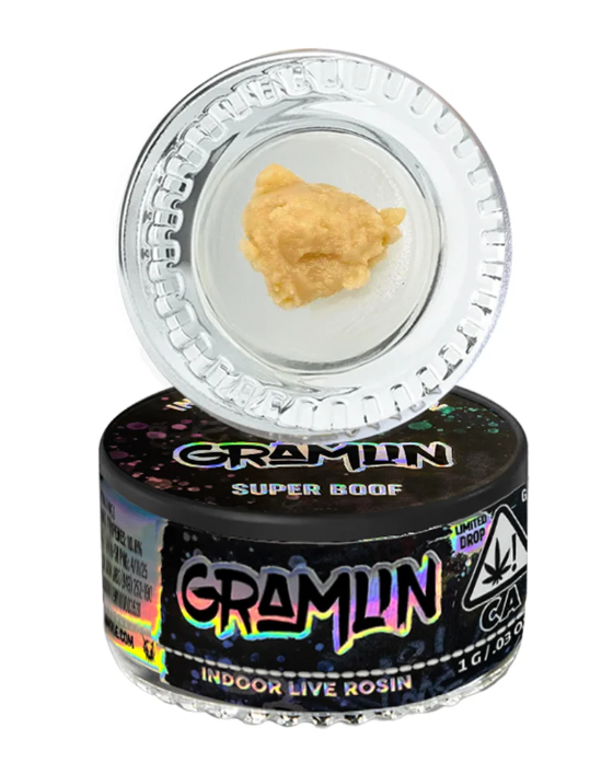 GRAMLIN 1G LIVE ROSIN - GRAPE GAS