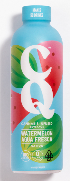 Cannaquencher 100 Mg Beverage   Watermelon Agua Fresca