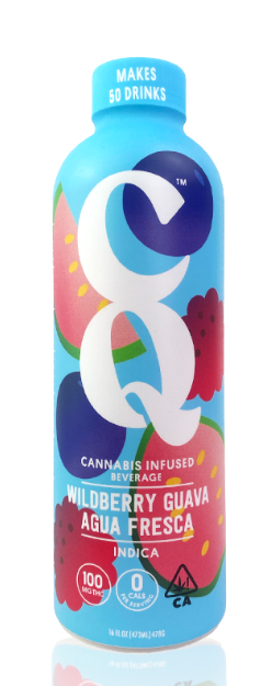 Cannaquencher 100 Mg Beverage   Wildberry Guava Agua Fresca