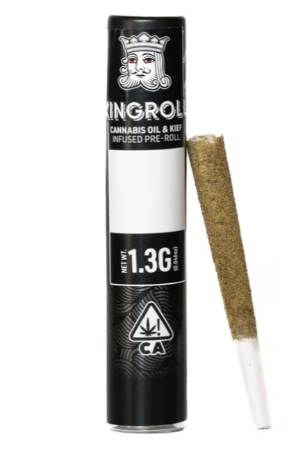 Kingroll 1 Infused Preroll   Blueberry X Fire OG