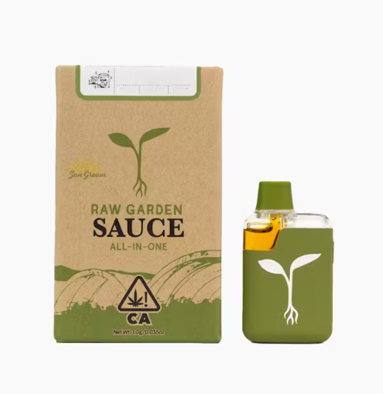 RAW GARDEN 1G SAUCE AIO VAPE - DOSI PUNCH