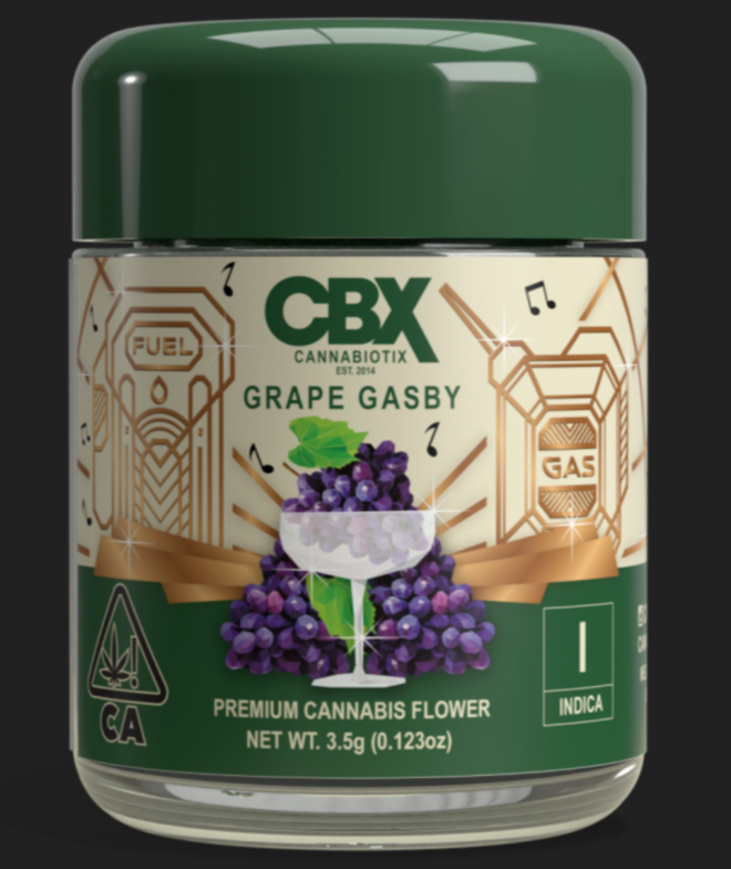 CBX 3.5G FLOWER - GRAPE GASBY
