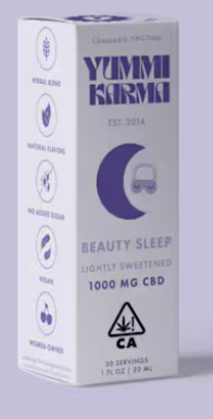 Yummi Karma 1000mg CBD Tincture - Beauty Sleep