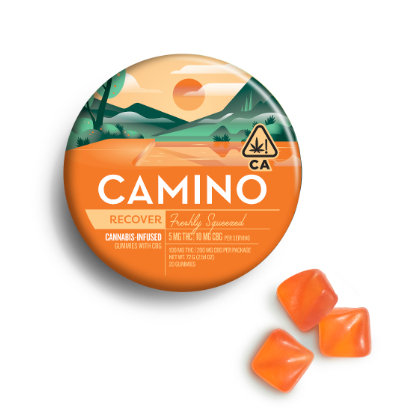 CAMINO 100MG GUMMIES 1:2 CBG - FRESHLY SQUEEZED