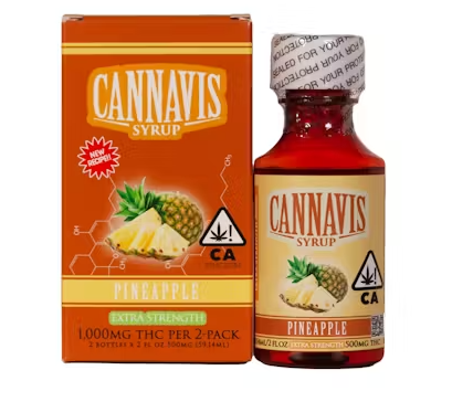 CANNAVIS EXTRA 1000MG STRENGTH SYRUP - PINEAPPLE