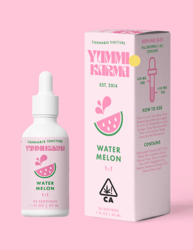 YUMMI KARMA 1000MG 1:1 TINCTURE - WATERMELON
