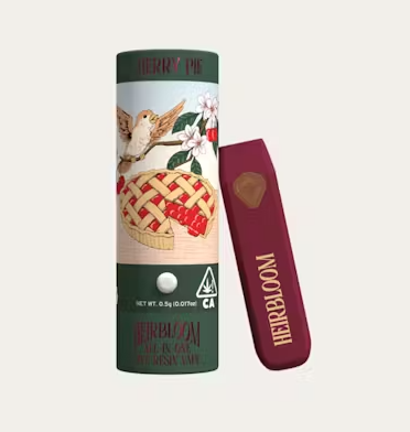 HEIRBLOOM 0.5G LIVE RESIN DISPOSABLE - CHERRY PIE