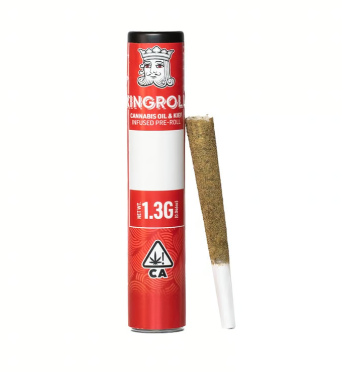 Kingroll 1 Infused Preroll   Cannalope Haze X Acapulco Gold