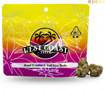WEST COAST TREEZ 14G FLOWER - TROPICANA GELATO