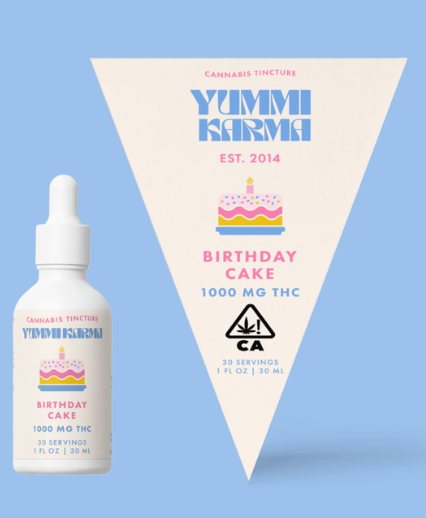 YUMMI KARMA  1000MG TINCTURE - BIRTHDAY CAKE