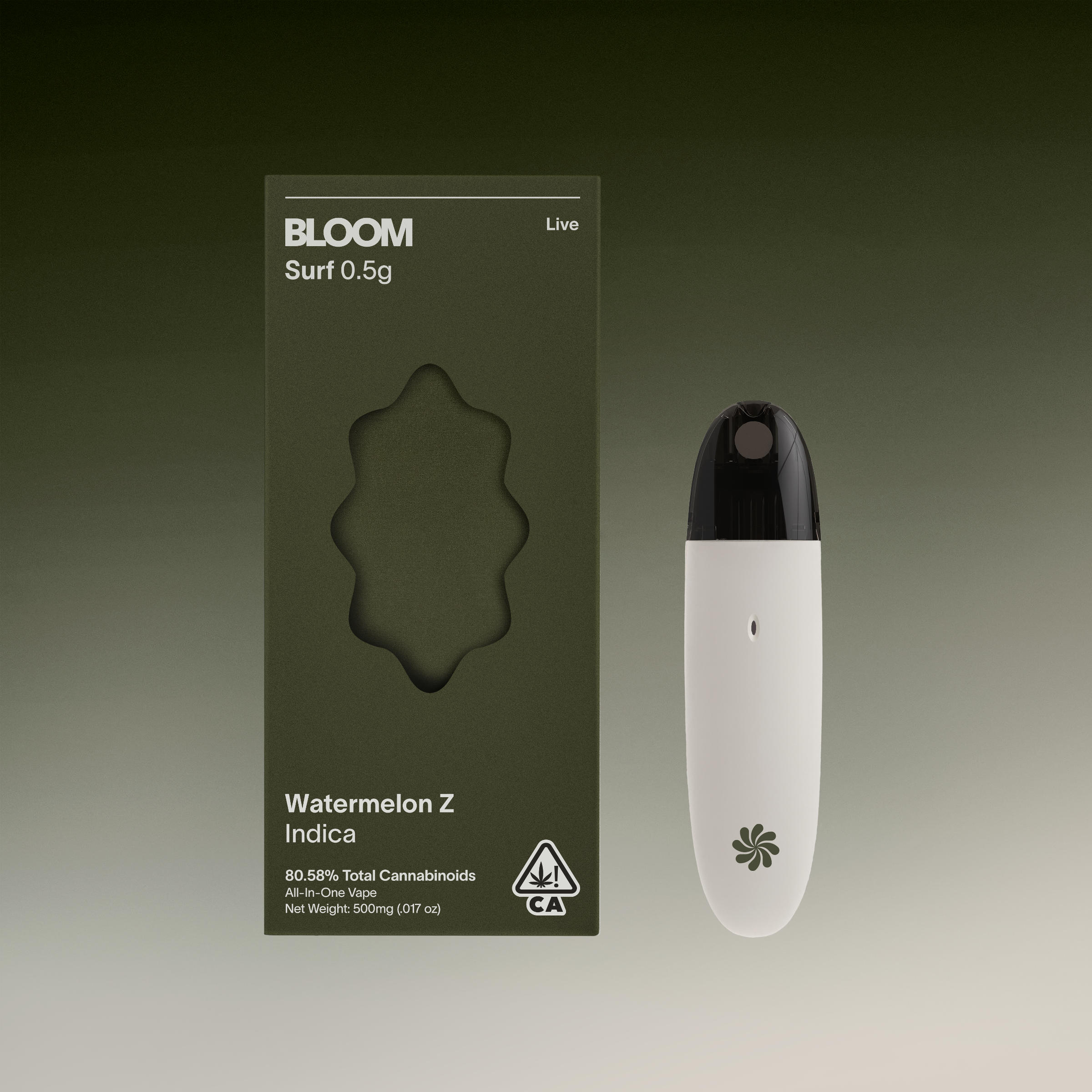 0.5G ROSIN SURF WATERMELON Z BY BLOOM