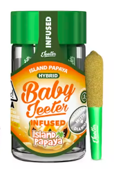 5 Pk Infused Island Papaya Baby Jeeters By Jeeter