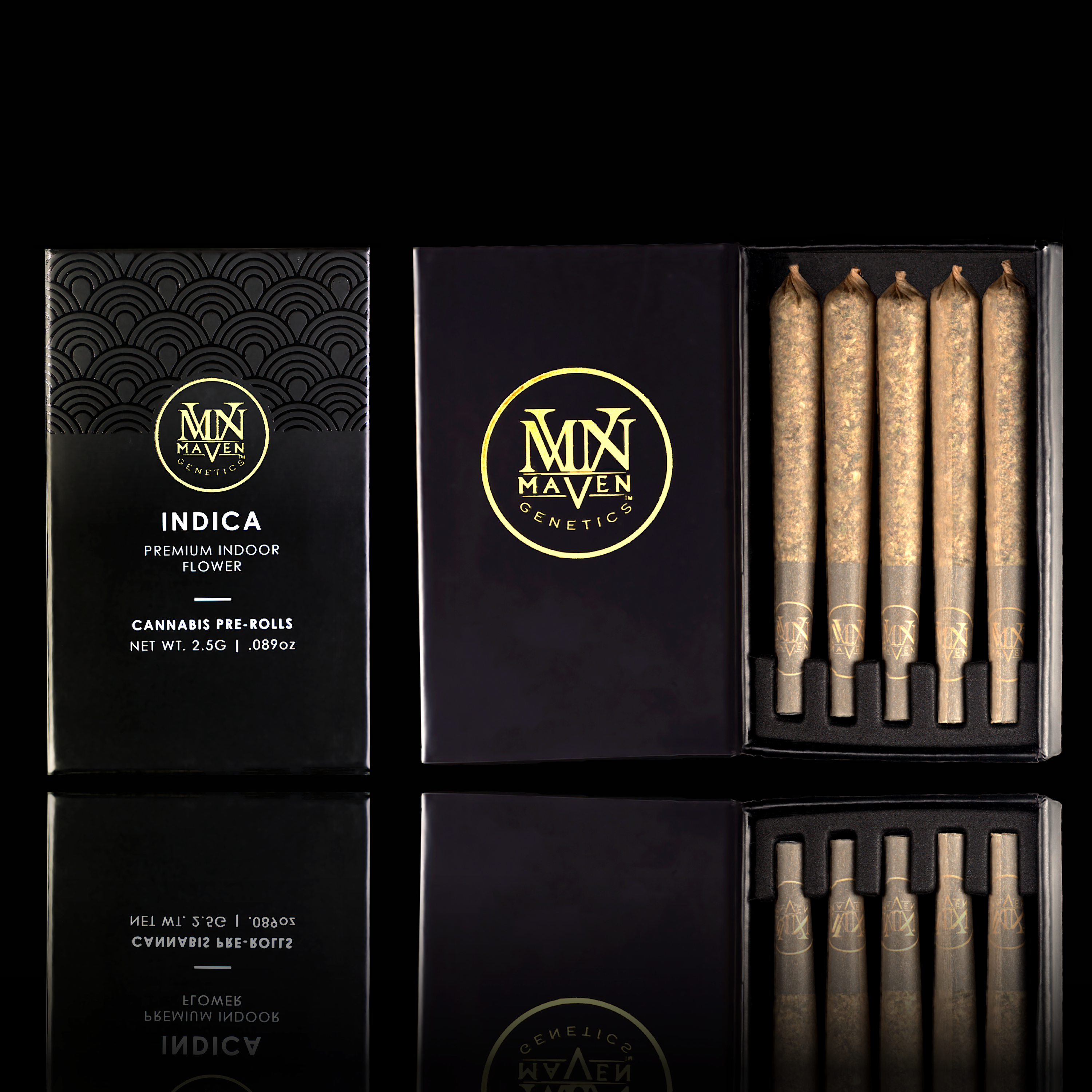 5 PACK UMAMI BUTTER PREROLLS BY MAVEN GENETICS