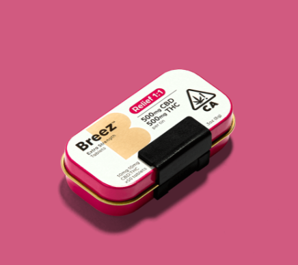 CBD 1:1 RELIEF TABLETS BY BREEZ