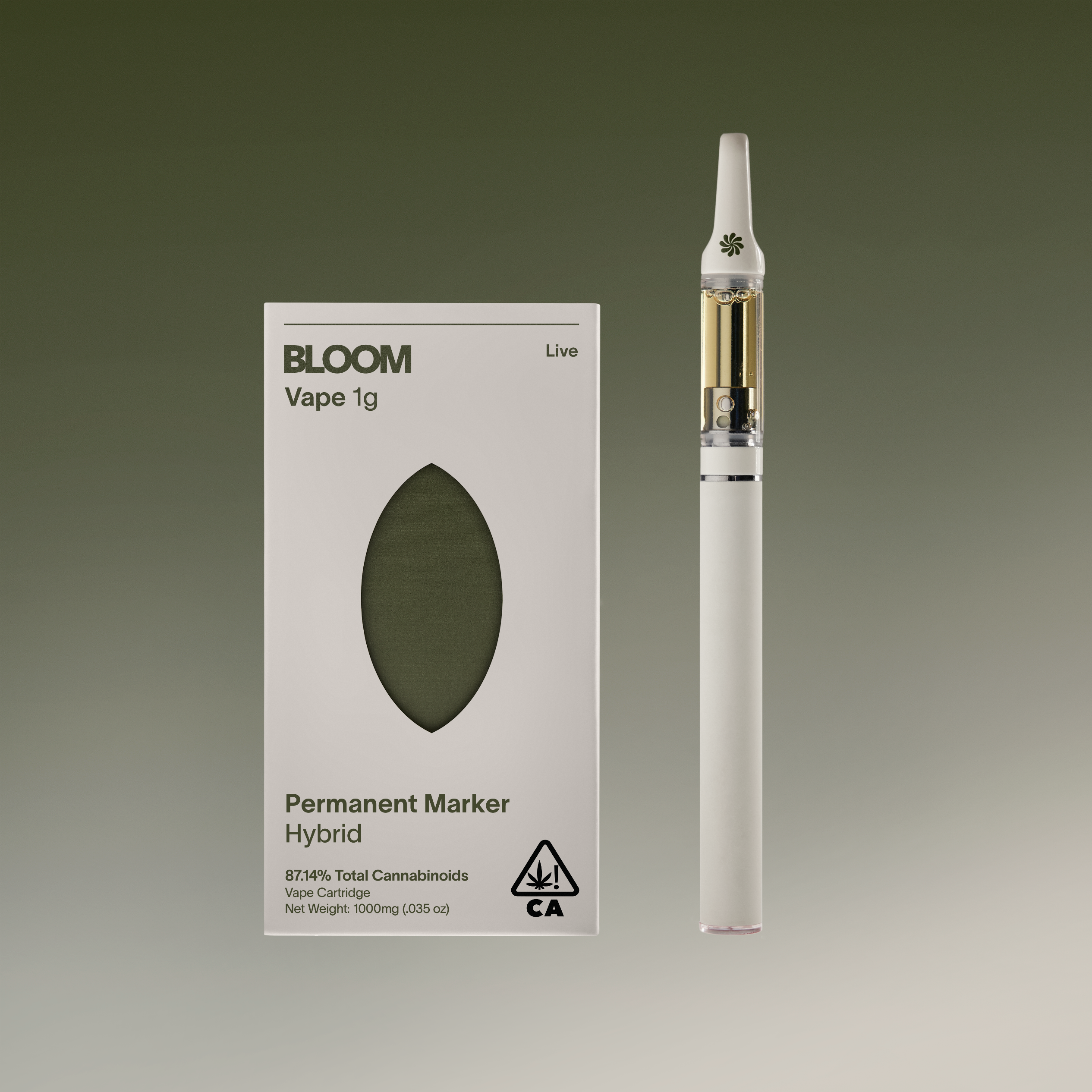 1G LIVE PERMANENT MARKER CARTRIDGE BY BLOOM
