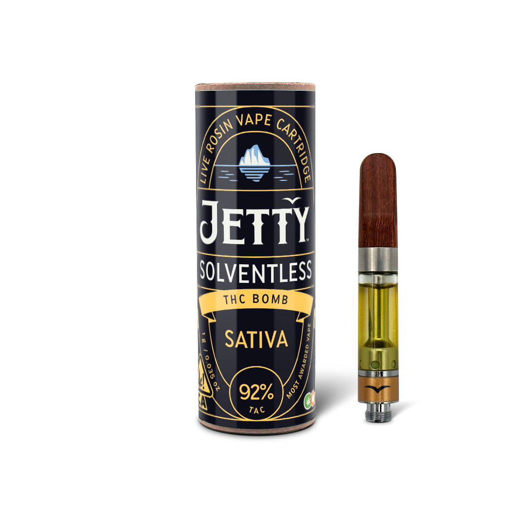 THC BOMB SOLVENTLESS CARTRIDGE BY JETTY