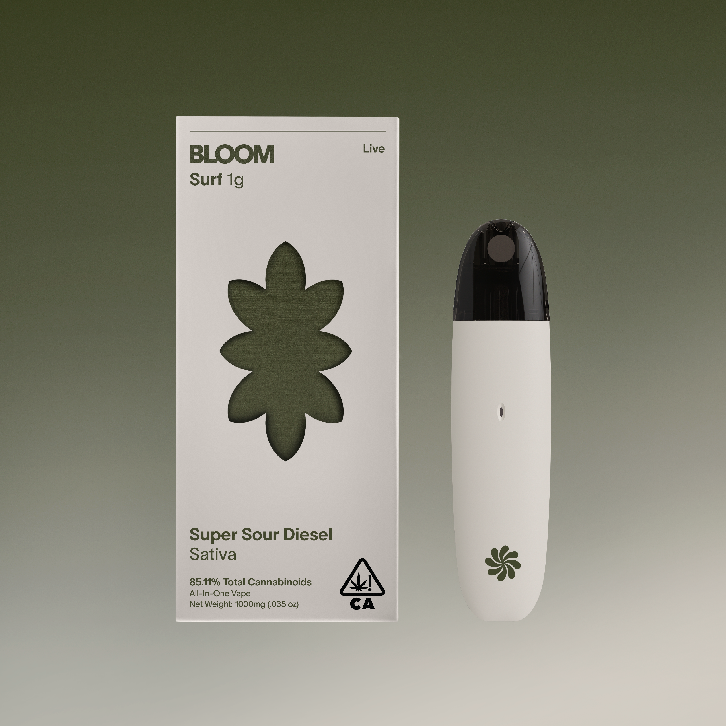 1G LIVE SUPER SOUR DIESEL SURF BY BLOOM