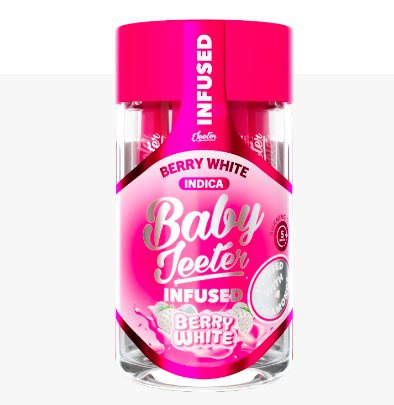 5 PACK BERRY WHITE INFUSED BABY JEETERS BY JEETER