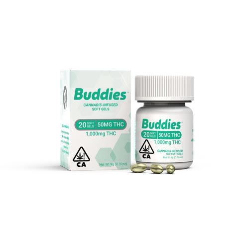 50MG THC Capsules 20 Pack