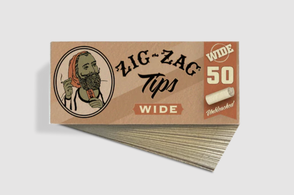 Wide Unbleached Rolling Tips
