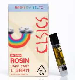 Rainbow Beltz 1G Live Rosin Cartridge