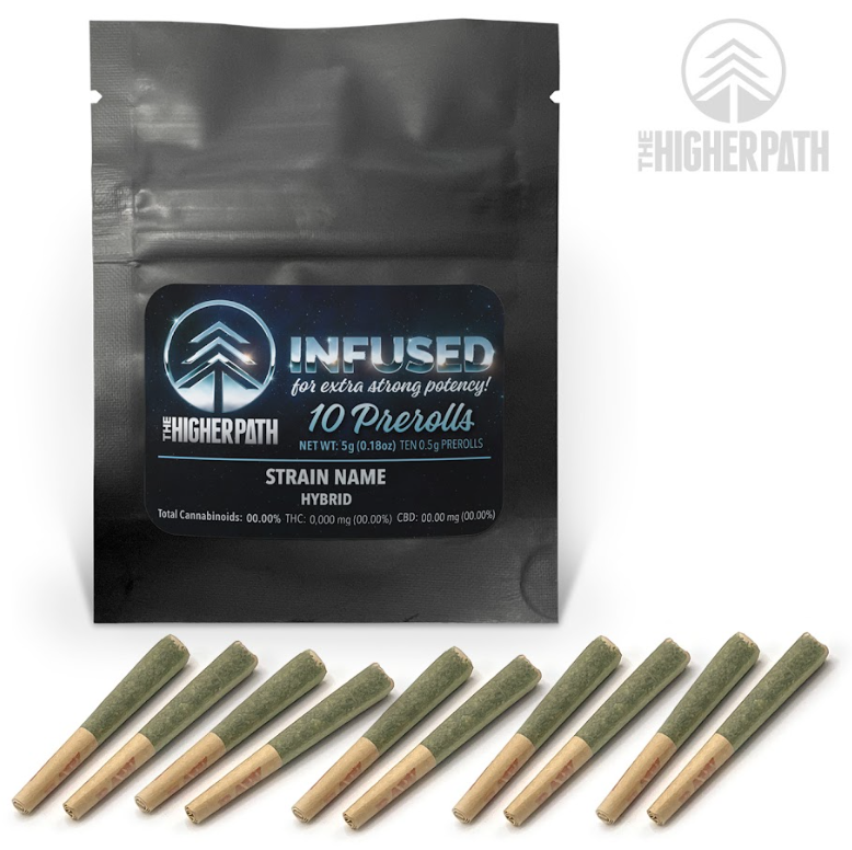 $45 Trainwreck Infused 0.5G Prerolls 10 Pack