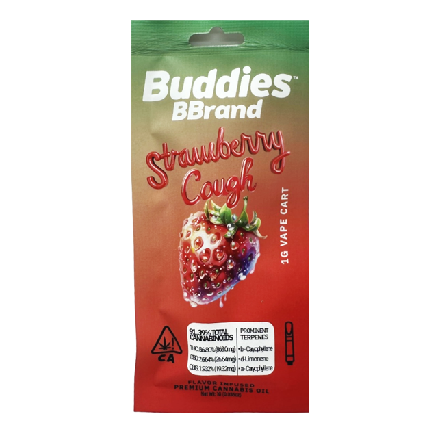 Strawberry Cough 1G Cartridge
