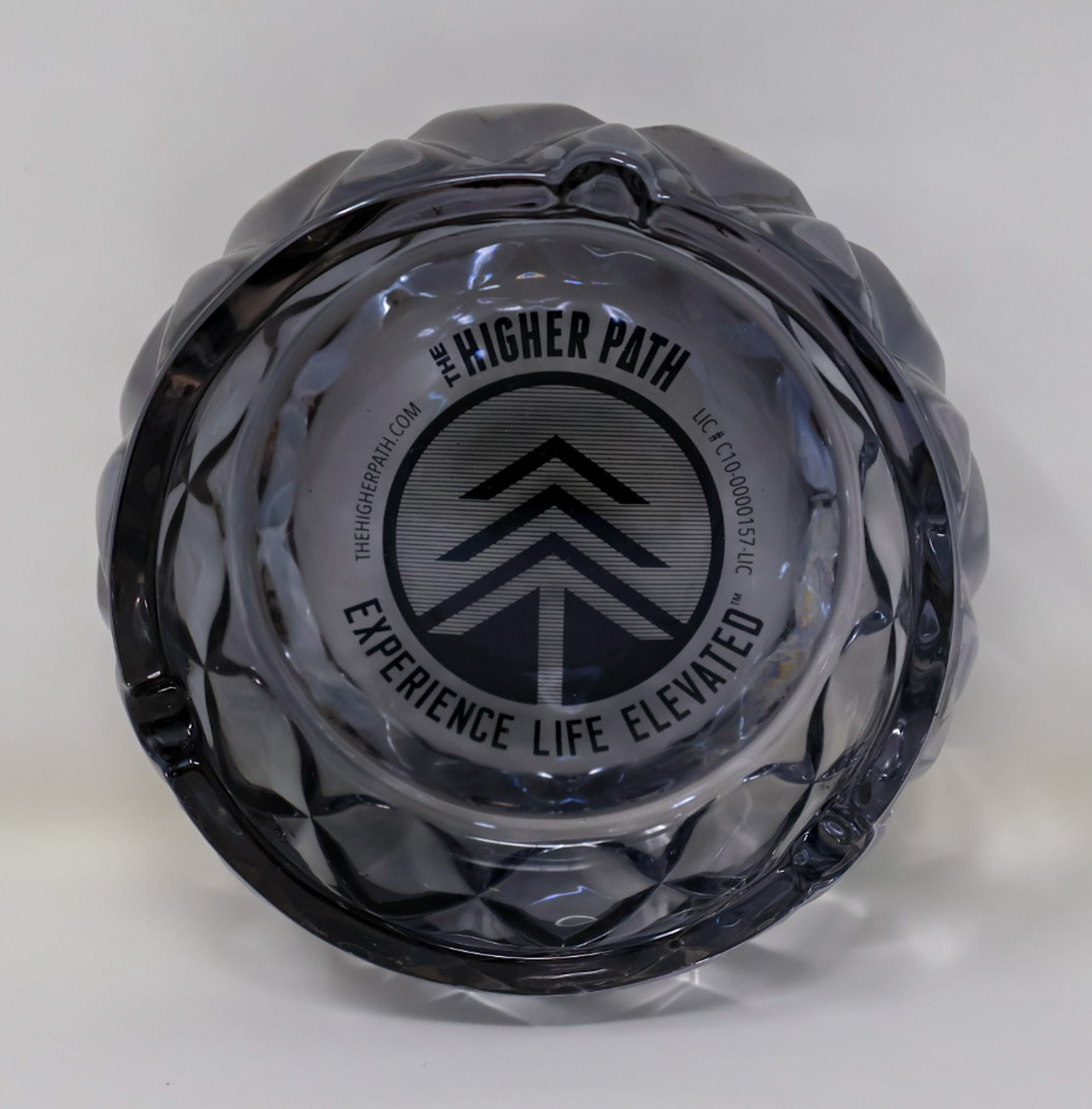 $12 Crystal Glass Ashtray