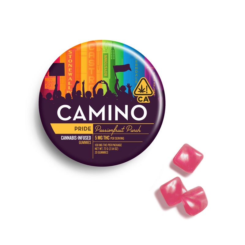 Camino Pride Passionfruit Punch 20 Pack Gummies