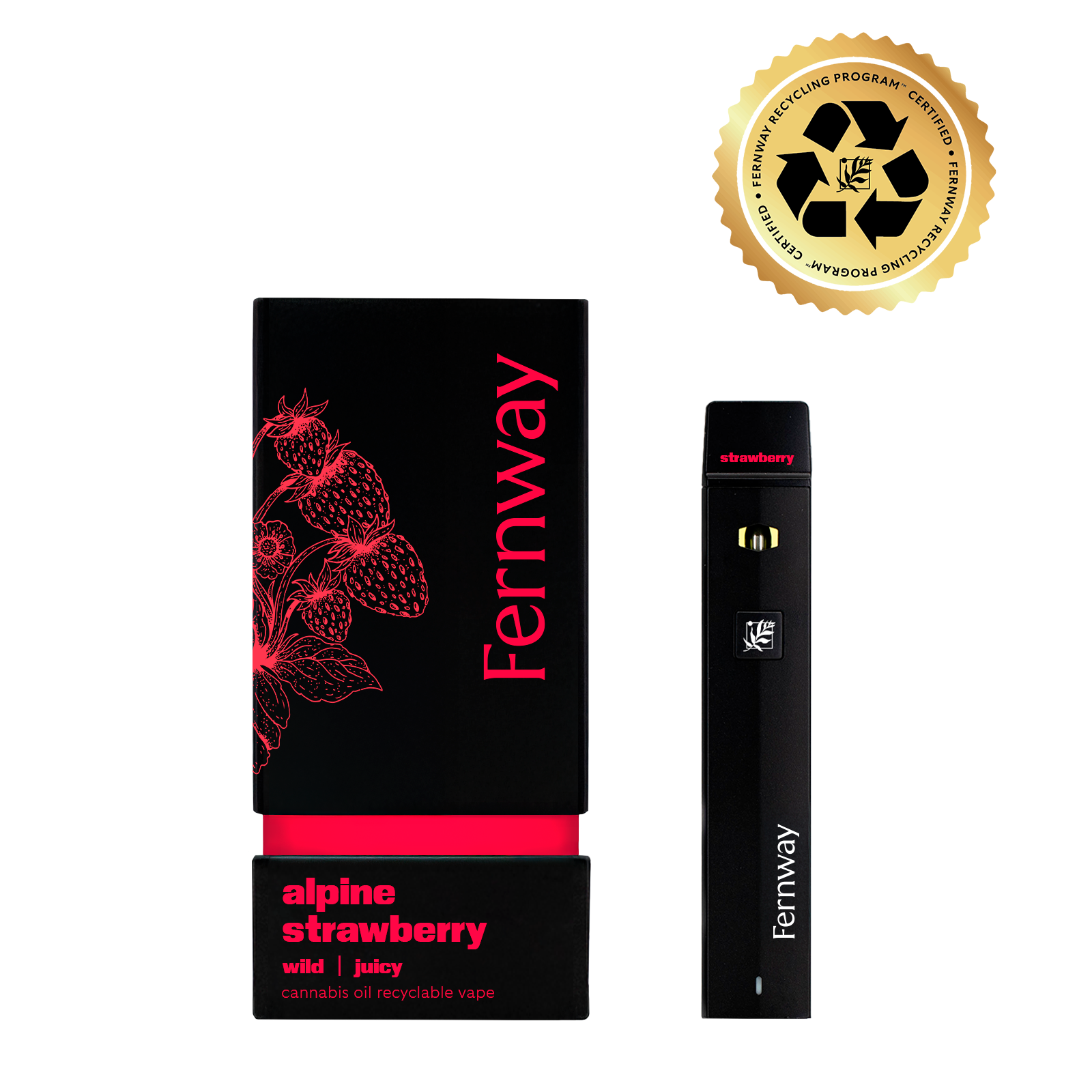 Alpine Strawberry | 0.3G | Flavor Line | Aio | Sativa