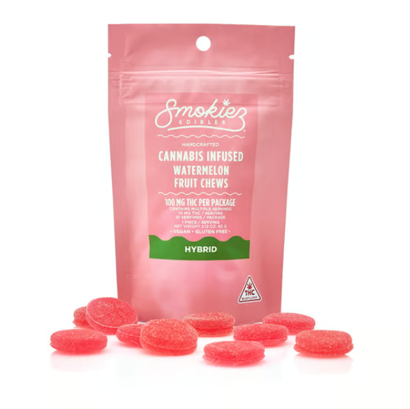 Hybrid: Sweet Watermelon - 100MG THC - 10PK